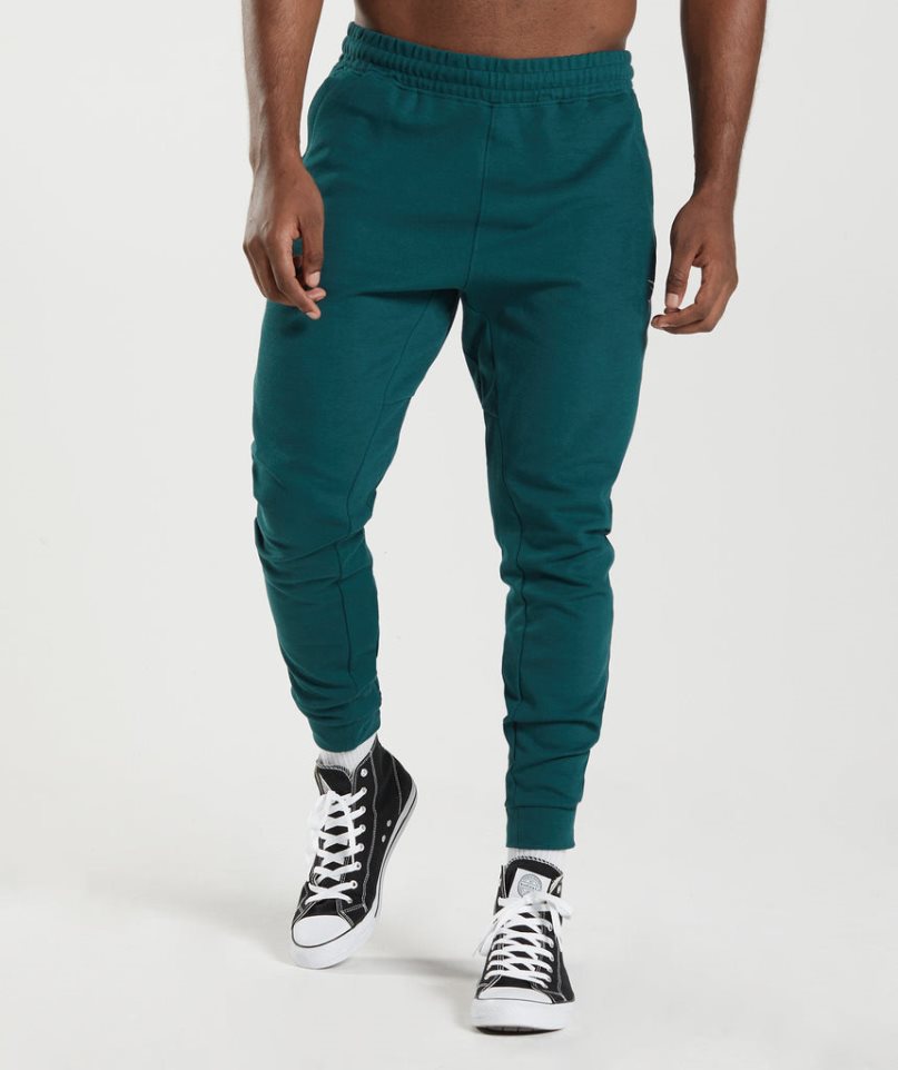 Men\'s Gymshark React Jogger Turquoise | NZ 1YMCLT